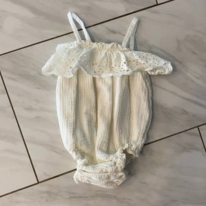 Baby Gap White Romper